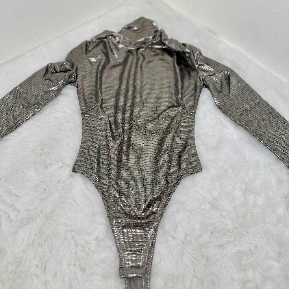 JLUXLABEL Bronze Dominica High-Neck Bodysuit – Women’s
